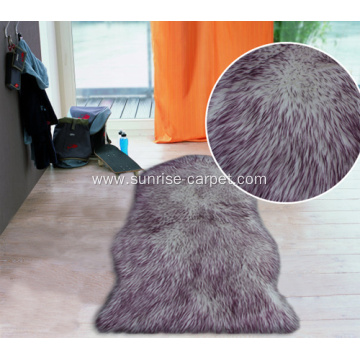 Imitation fur with color fading